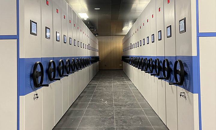 RFID智能密集架圖 RFID智能密集架圖